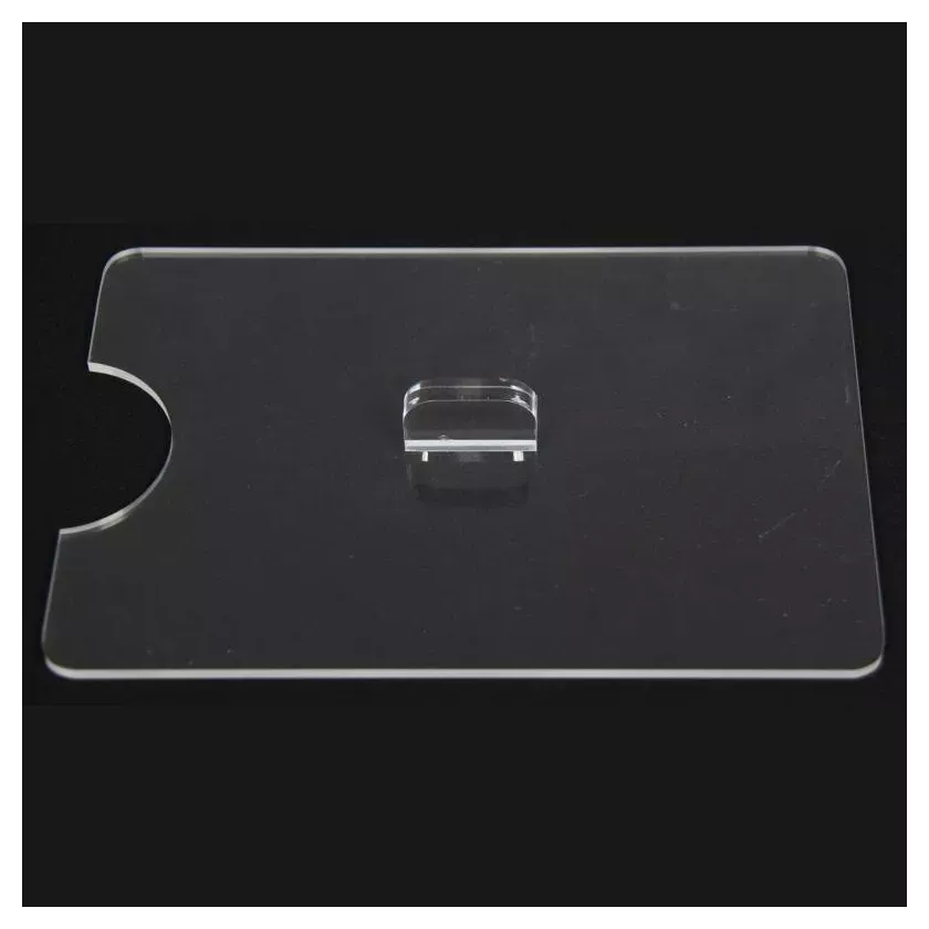 Couvercle saladier rectangle plexi 235x165mm