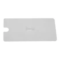 Couvercle saladier rectangle plexi 270x145mm 1,5 litre