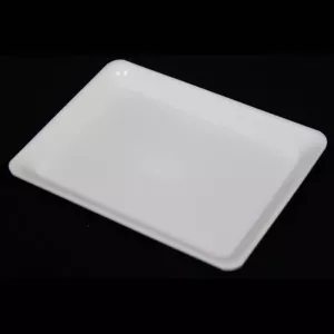 Plat plexi blanc 205x155x20mm reference B02
