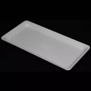 Plat plexi blanc 295x150x20mm reference B04