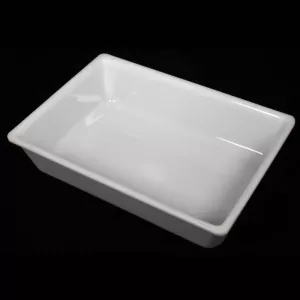 Plat plexi blanc 310x210x80mm reference LB81