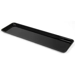 Plat plexi noir 530x150x20mm reference B54