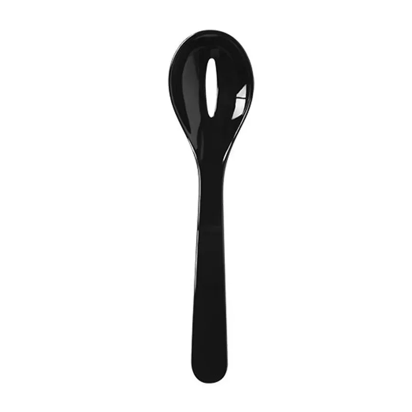 Cuiller salade 235mm noir 1619 Waca avec fente