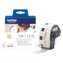 Etiquette adresse ronde 24mm papier Brother DK11218