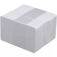PVC cartes de prix Blanco blanc Zebra 54x85mm