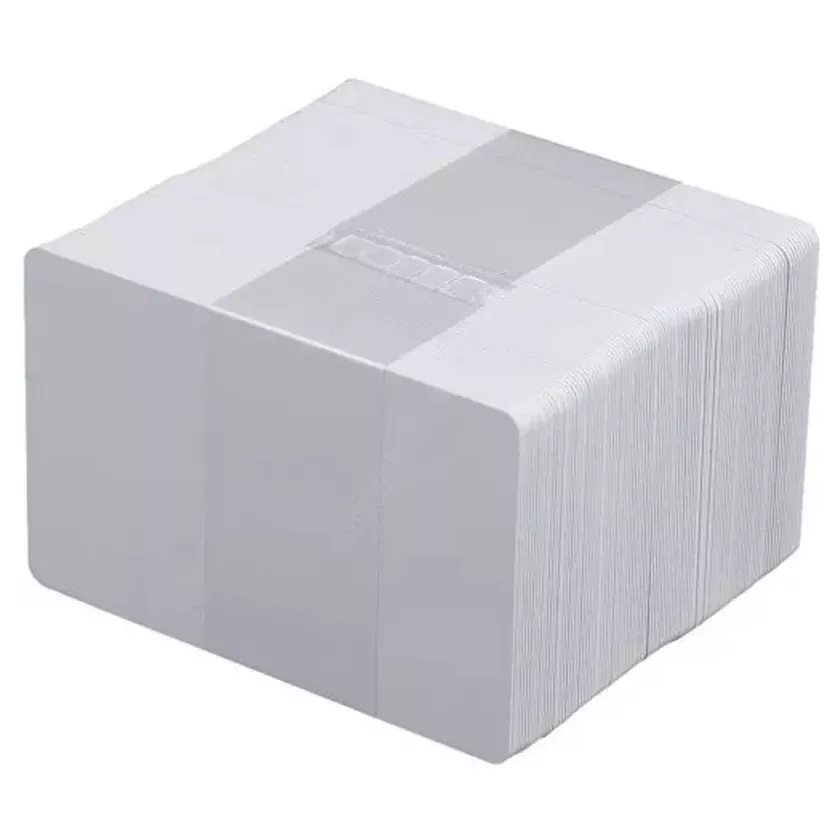 PVC cartes de prix Blanco blanc Zebra 54x85mm