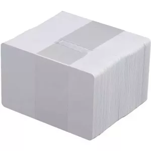 PVC cartes de prix Blanco blanc Zebra 54x85mm