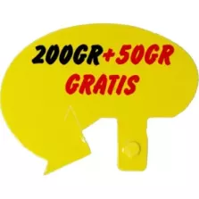 Promoclip B1 200g+50g gratis jaune
