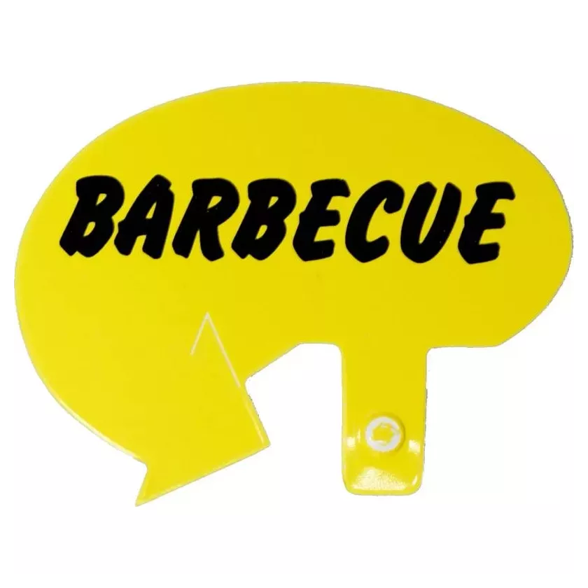 Promoclip B1 barbecue jaune
