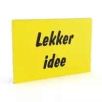 Promoclip s-pic lekker idee jaune