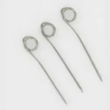 Pic avec oeil boulanger inox 6cm