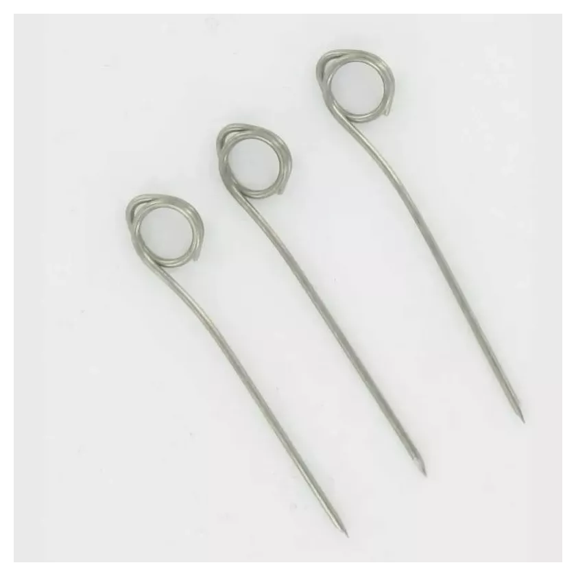 Pic avec oeil boulanger inox 6cm