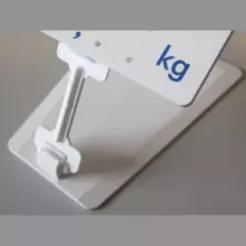 Pied mobile pour etiquette blanc 5cm FT996 tunnel