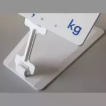 Pied mobile pour etiquette blanc 10cm FT995 tunnel