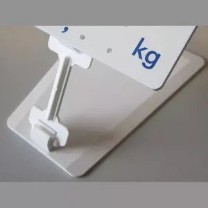 Pied mobile pour etiquette blanc 10cm FT995 tunnel