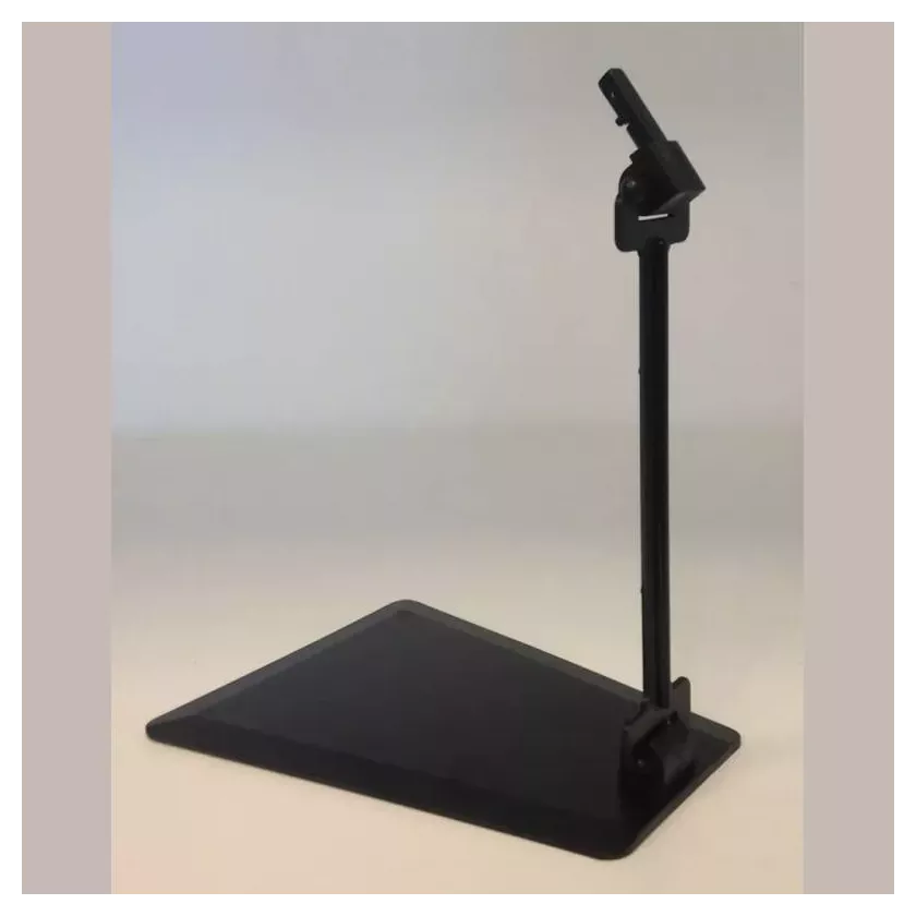 Pied mobile pour etiquette noir 10cm FT995 tunnel