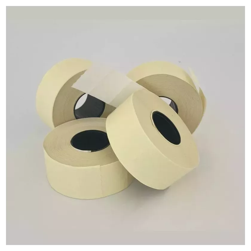 Etiquette pour etiqueteuse 26x19mm 2 lignes blanc rouleau 1000 pieces
