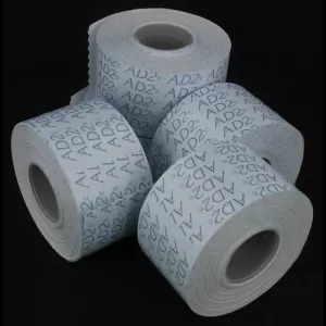 Etiquette pour etiqueteuse 26x16mm DDM 2 lignes blanc rouleau 1200 pieces