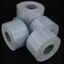 Etiquette pour etiqueteuse 37x28mm 3 lignes blanc rouleau 700 pieces