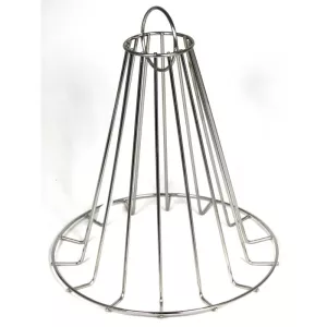 Presentoir boudin et saucisse inox 375x280mm