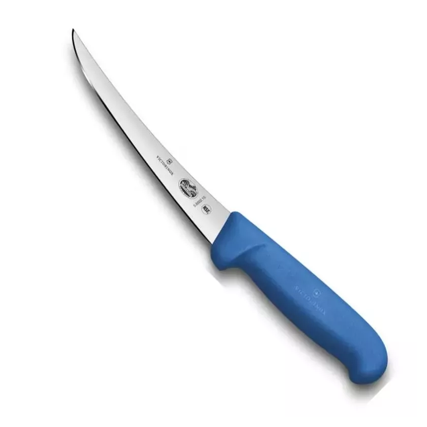 Couteau desosser 5.6602-12 bleu courbe Victorinox