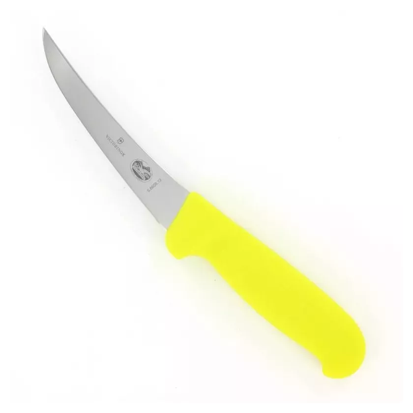 Couteau desosser 5.6608-12 jaune courbe Victorinox