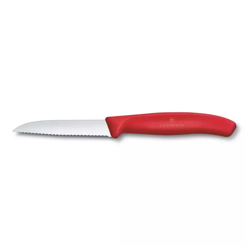 Couteau legumes dente 6.7431 rouge Victorinox