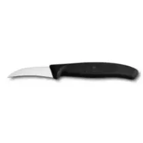 Couteau eplucheur 6.7503 courbe noir Victorinox