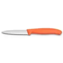 Couteau legumes dente 8cm orange Victorinox - 6.7636