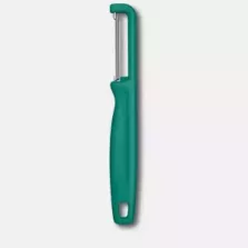 Eplucheur double 7.6075 vert Victorinox dentele droit