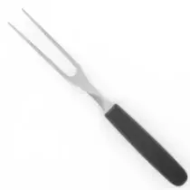 Fourchette viande plate 5.2103-15 noire Victorinox