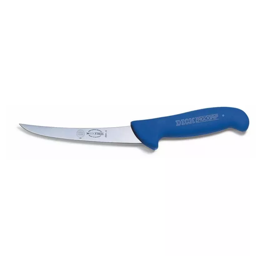 Couteau desosser 15cm 2991.15 courbe bleu Dick