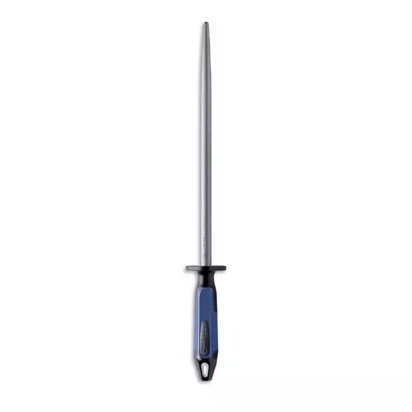 Aiguisoir finecut 7 3571 30-66 rond manche bleu/noir Dick