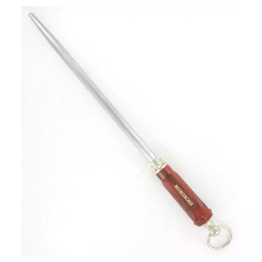 Aiguisoir dickoron 7 5981 30 rond manche rouge Dick