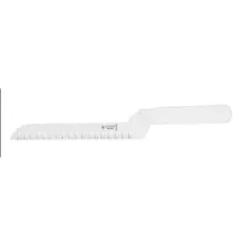 Couteau fromage brie 20cm 9605WW blanc avec brisure petits trous Giesser