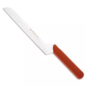 Couteau fromage brie 20cm 9605WW rouge avec brisure petits trous Giesser