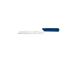 Couteau fromage brie 20cm 9605WW bleu avec brisure petits trous Giesser