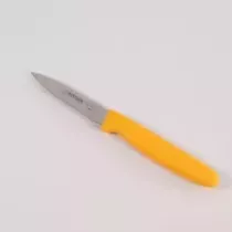 Couteau legumes 8cm jaune Giesser - presentoir de recharge