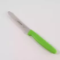 COUTEAU A TOMATES 11cm vert Giesser - présentoir de recharge