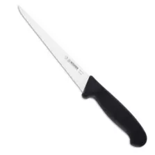 Couteau a filet poisson 3055f.18 noir Giesser