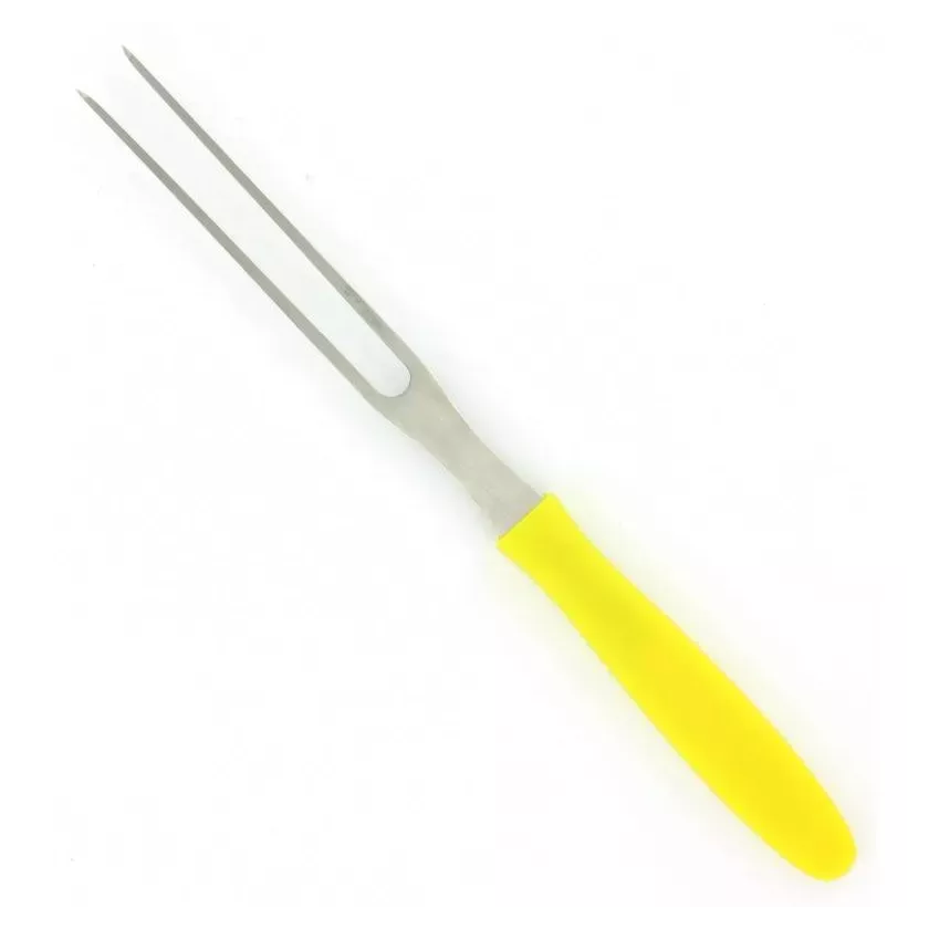 Fourchette 13cm jaune Giesser