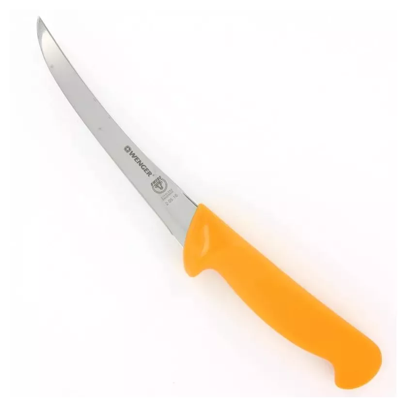 Couteau desosser 5.8405.13 jaune courbe Swibo Victorinox