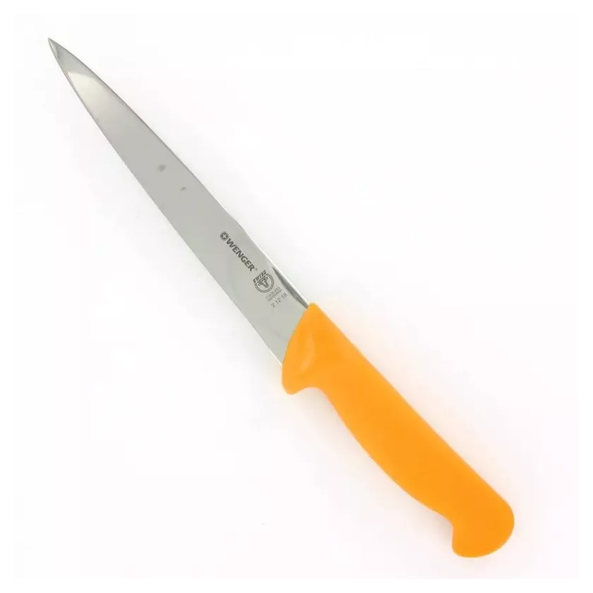 Couteau saigner 5.8412.18 jaune Swibo Victorinox