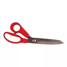 Ciseaux de cuisine 26cm inox manche rouge