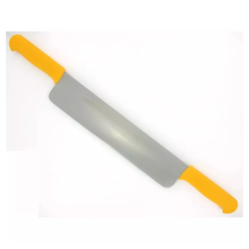 Couteau fromage 33cm 2 manches jaune Bargoin