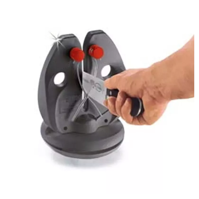 Rapid steel avec pied action noir Dick - aiguisoir couteau