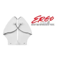 Ergo Steel aiguisoir couteau modele de table blanc