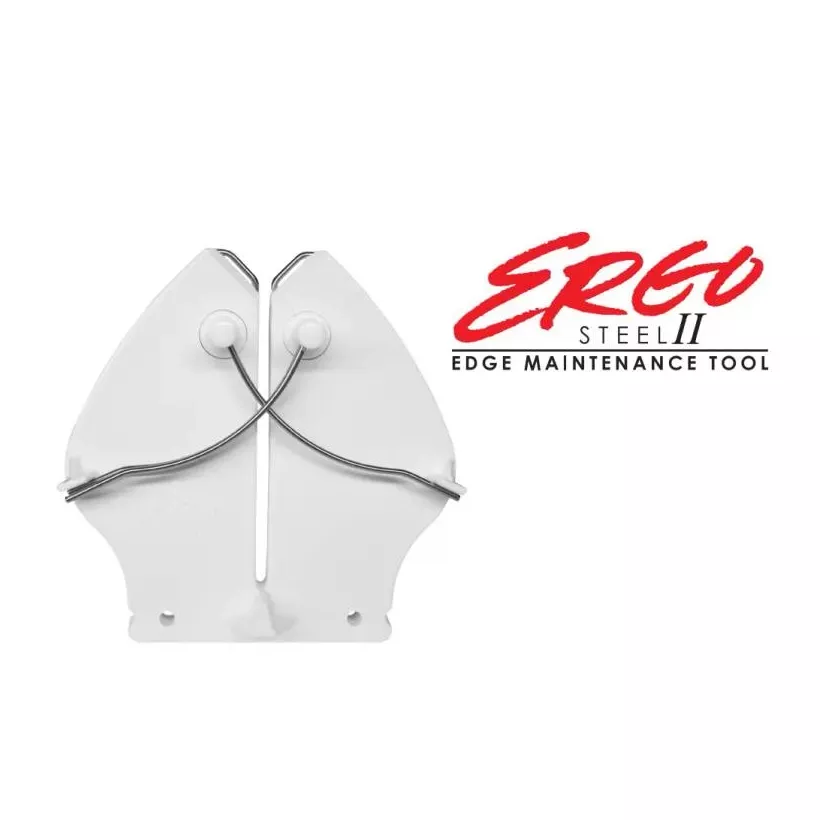 Ergo Steel aiguisoir couteau modele de table blanc