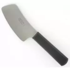Pelle hachis inox avec manche noir Batavo
