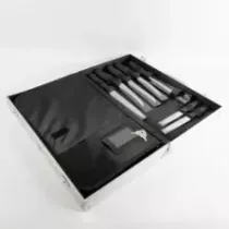 Coffret a couteaux 11 pcs rempli Magnetique - pour les bouchers